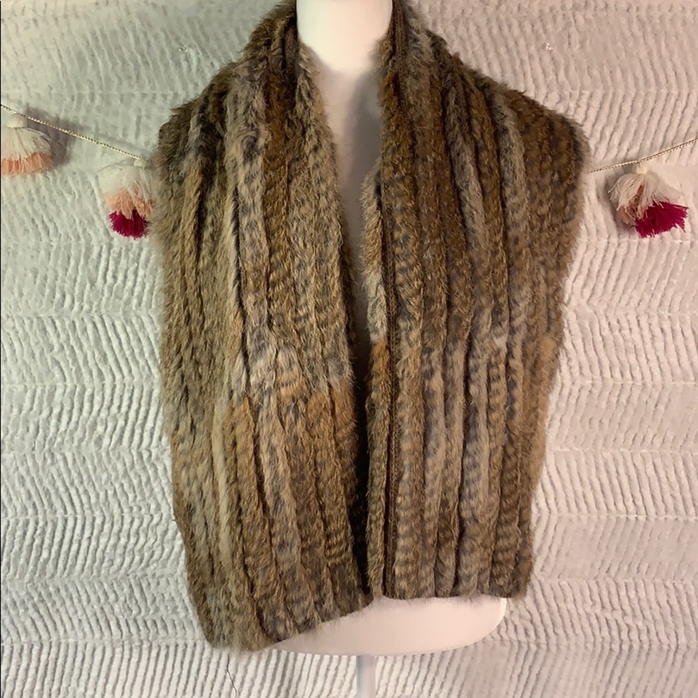 ‼️SALE‼️Marc by Marc Jacobs rabbit fur vest